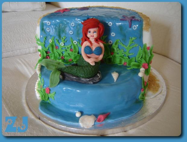 Mermaid, torta, Rozprávkové torty Mermaid, torta, Rozprávkové torty, kovka, 1