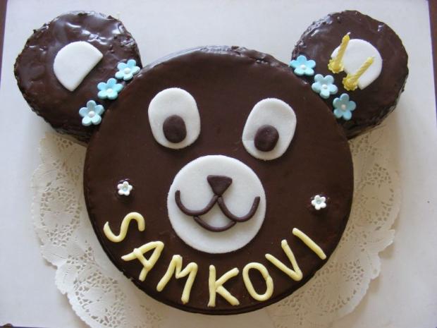 Macko pre Samka, torta, Torty so zvieratkami Macko pre Samka, torta, Torty so zvieratkami, evita16, 1