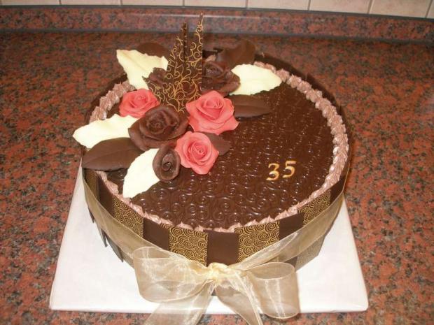 narodeninová, torta, Čokoládové torty narodeninová, torta, Čokoládové torty, Petra PL, 1