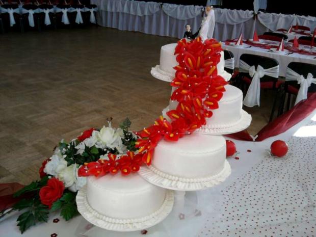 Svadobna na stojane iny pohlad, torta, Svadobné torty Svadobna na stojane iny pohlad, torta, Svadobné torty, Dobrusik, 1