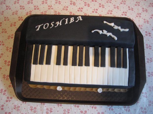 Pre hudobníka, torta, Narodeninové torty, Alena N, 1