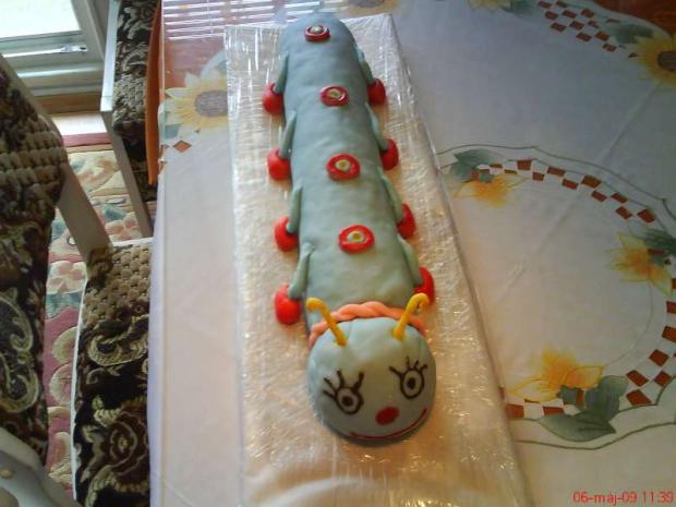 Stonožka, torta, Torty so zvieratkami, olga, 1