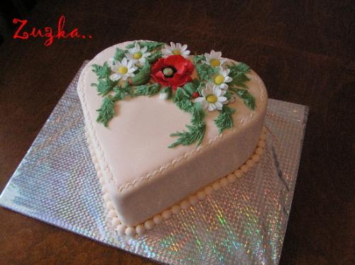 Srdiečko, torta, Narodeninové torty Srdiečko, torta, Narodeninové torty, cokoladka, 1