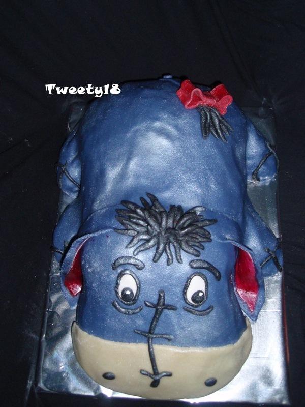 Ijáček 2 detail , torta, Rozprávkové torty, Tweety18, 1