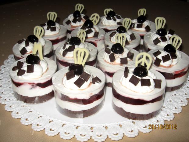 višňová semifreda, torta, Zákusky višňová semifreda, torta, Zákusky, zdenab., 1