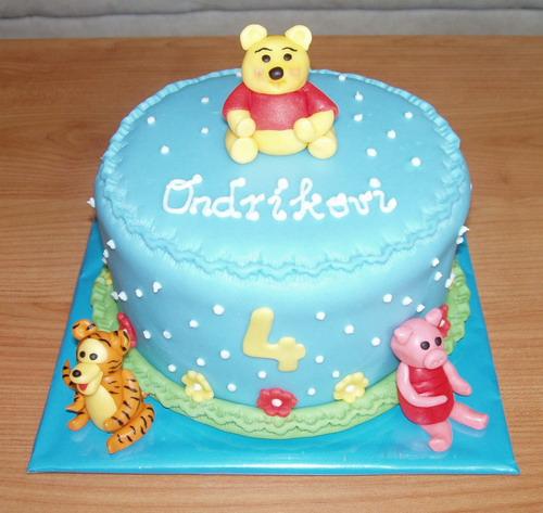 Mini - Macko Pooh a priatelia, torta, Rozprávkové torty Mini - Macko Pooh a priatelia, torta, Rozprávkové torty, zabinka, 1