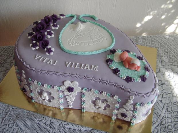 Krstinová, torta, Torty na krstiny Krstinová, torta, Torty na krstiny, danonka, 1