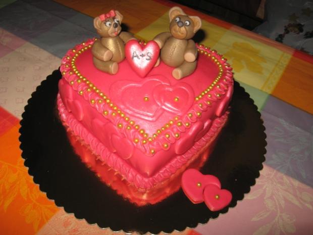 srdce pre zamilovaných, torta, Netradičné torty srdce pre zamilovaných, torta, Netradičné torty, zu-zu, 1