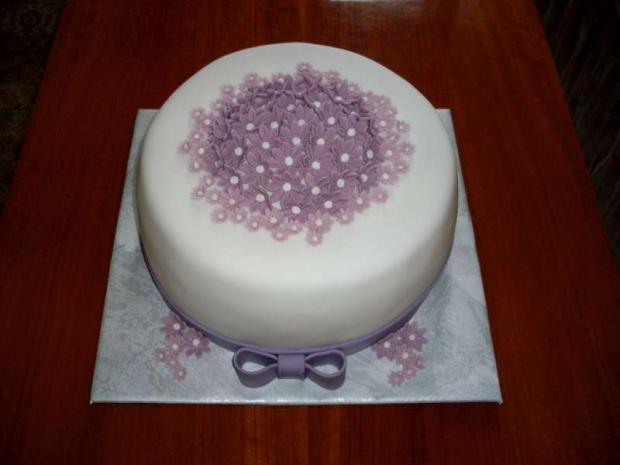 svadobná kvietkova, torta, Svadobné torty svadobná kvietkova, torta, Svadobné torty, martaK - MaM, 1