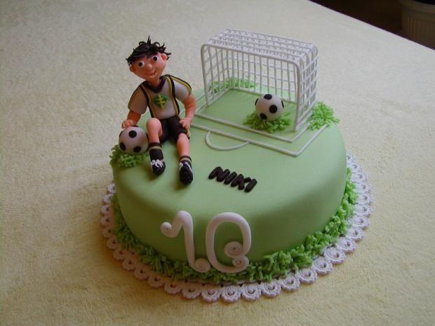 Narodeninová pre Nikiho, torta, Športové torty Narodeninová pre Nikiho, torta, Športové torty, babina 555, 1