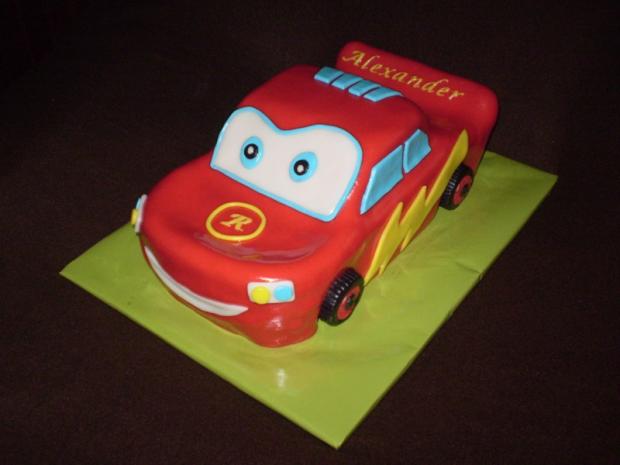 Blesk McQ pre Alexandra, torta, Torty autíčka, vláčiky Blesk McQ pre Alexandra, torta, Torty autíčka, vláčiky, , 1