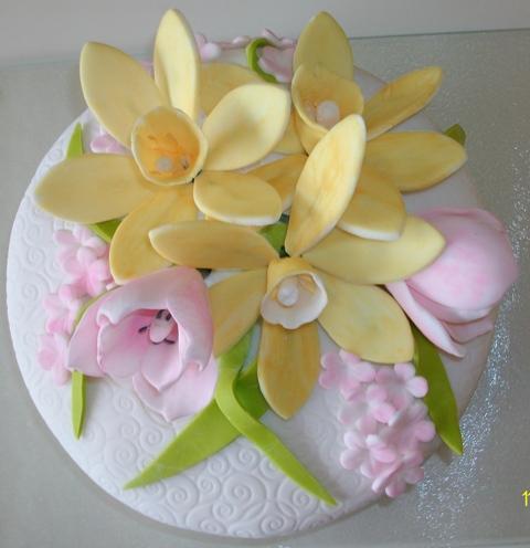 jarná, torta, Narodeninové torty jarná, torta, Narodeninové torty, adadonathova, 1