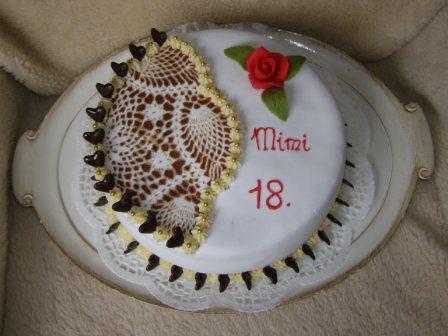Na 18.-tku pre Mimi, torta Na 18.-tku pre Mimi, torta, Darcek13, 1