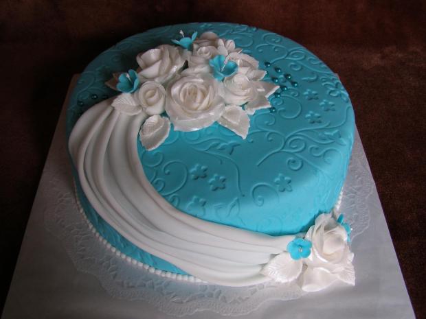 Tyrkysová na želanie, torta Tyrkysová na želanie, torta, Miruš 77, 1