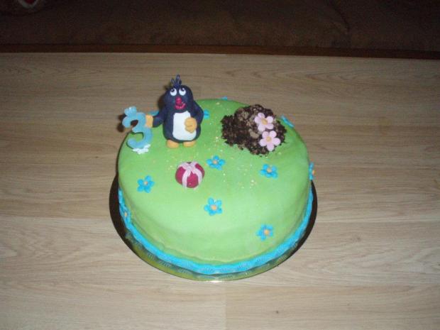 s krtkom 2., torta, Rozprávkové torty, Ivet, 1