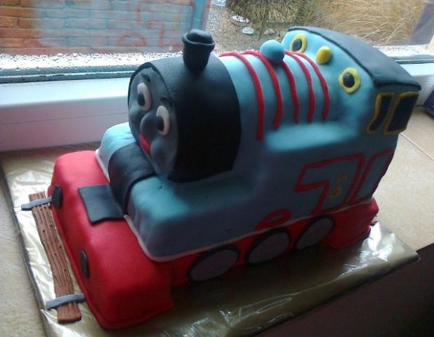 Vláčik Tomáš, torta, Torty autíčka, vláčiky Vláčik Tomáš, torta, Torty autíčka, vláčiky, helenah, 1
