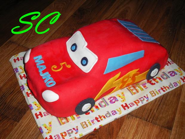mcqueen, torta, Torty autíčka, vláčiky mcqueen, torta, Torty autíčka, vláčiky, sslavica, 1