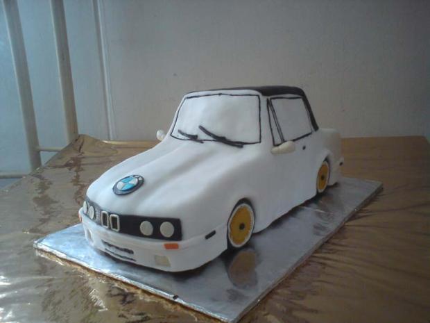 BMW, torta, Torty autíčka, vláčiky, susi, 1
