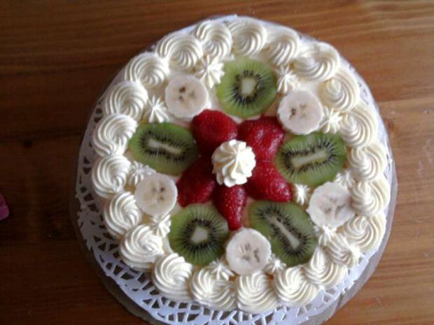 malá ovocná len tak na nedeľu, torta, Narodeninové torty, rina83, 1