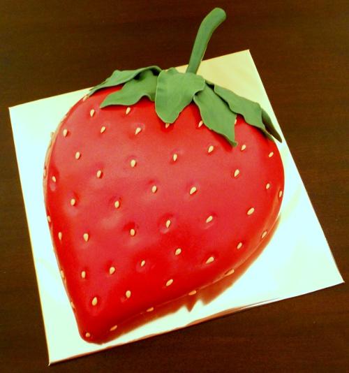 Jahoda, torta, Narodeninové torty Jahoda, torta, Narodeninové torty, kacena666, 1