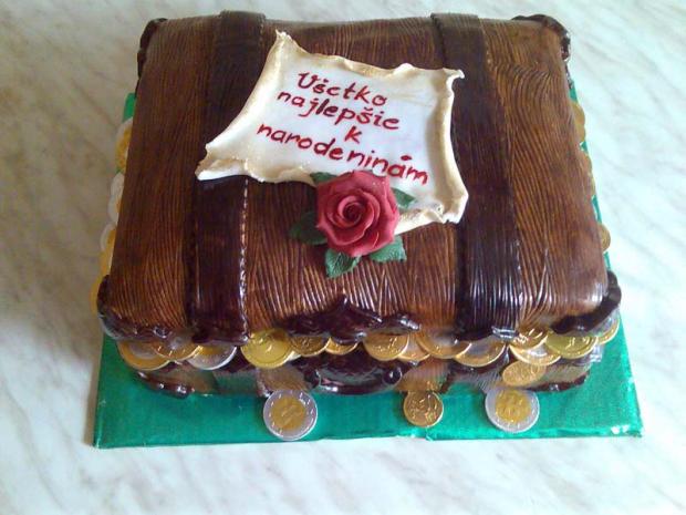 Narodeninová truhlica, torta, Narodeninové torty Narodeninová truhlica, torta, Narodeninové torty, alioska, 1