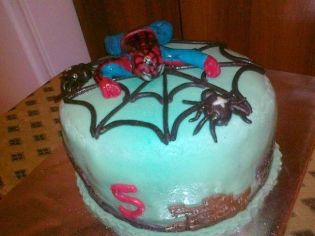 spiderman, torta, Narodeninové torty, andy76, 1
