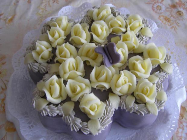 fialový štvorlístok, torta, Narodeninové torty fialový štvorlístok, torta, Narodeninové torty, veo, 1