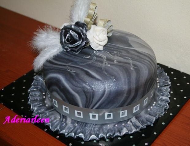 Mramorovaná s pierkami, torta Mramorovaná s pierkami, torta, Aderiarleen, 1
