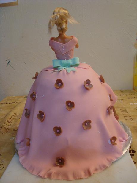  Barbie torta zo zadu, torta, Torty pre dievčatá, matafab, 1