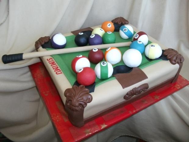 Gulečník:-), torta, Netradičné torty Gulečník:-), torta, Netradičné torty, Alenik, 1