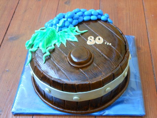 Soudek s hroznem, torta, Narodeninové torty, Blanč, 1