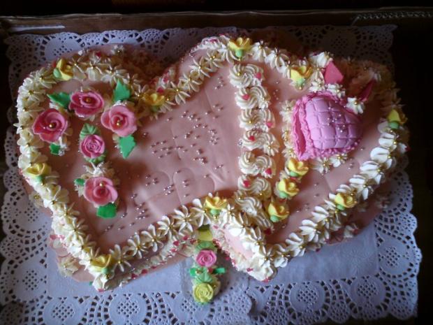 dvojsrdce na svadbu, torta, Svadobné torty, dorothy1, 1