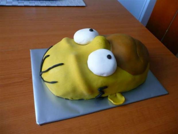 Simson, torta, Rozprávkové torty, zuzana.sul, 1