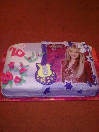Hannah Montana, torta, Narodeninové torty Hannah Montana, torta, Narodeninové torty, slavienka, 1