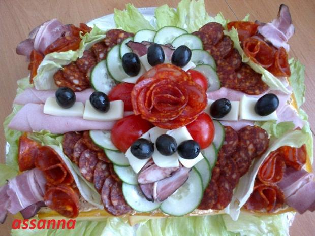 slaná torta, torta, Slané torty, assanna, 1