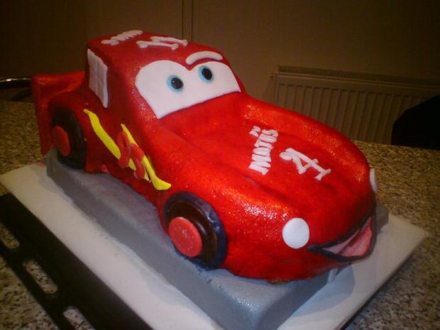 McQueen, torta, Torty autíčka, vláčiky, Jarušš 2, 1