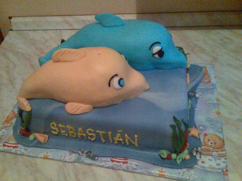 Delfíni, torta, Torty so zvieratkami Delfíni, torta, Torty so zvieratkami, alioska, 1