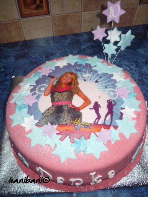 Hanna Montana, torta, Torty pre dievčatá, hanibani, 1