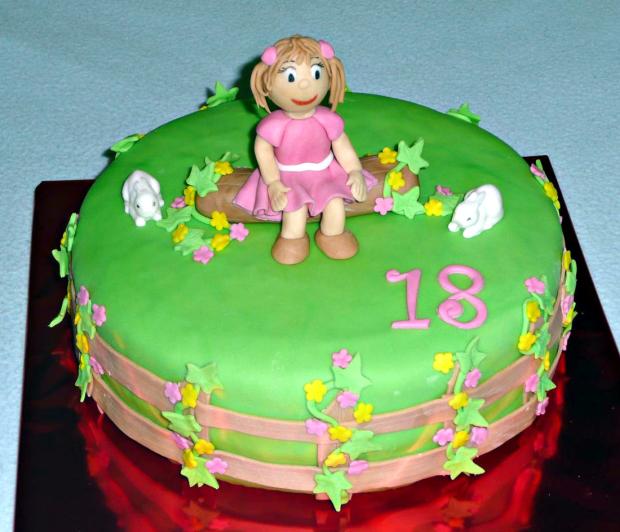 dievčatko, torta, Narodeninové torty dievčatko, torta, Narodeninové torty, ajka7, 1