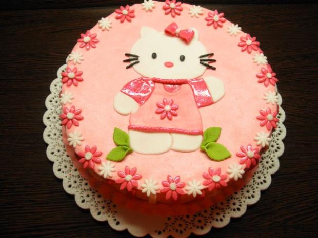 Kitty, torta, Narodeninové torty, Jana26, 1