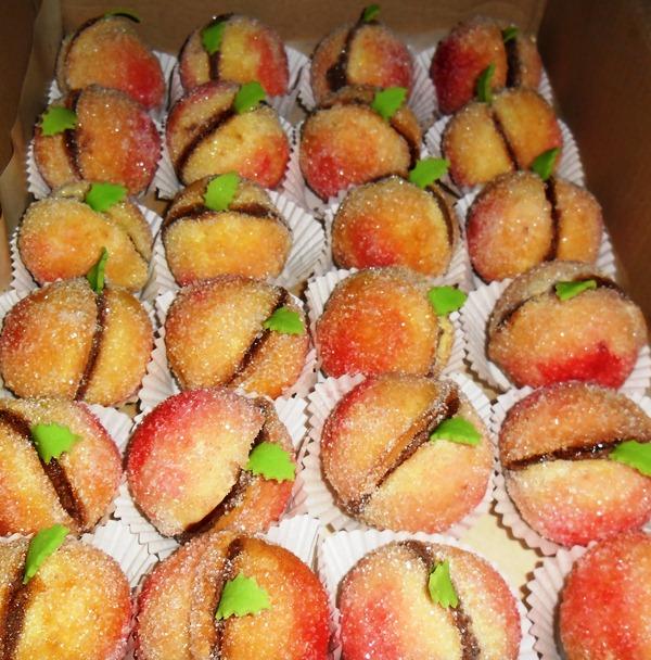 Broskyne na svadbu, torta, Zákusky, Lubica67, 1