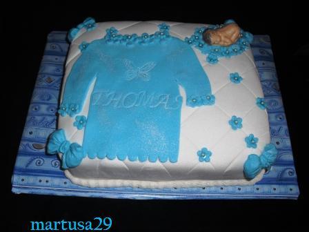 Thomas, torta, Torty na krstiny, martusa29, 1
