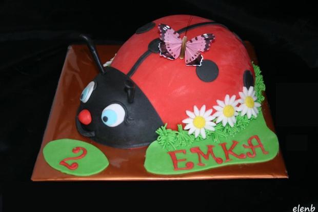 Lienka 2, torta, Torty so zvieratkami, Elen Bielikova, 1