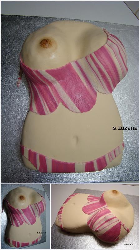 torzo s koňačkom v prsníku, torta, Torty pre dospelých *, s.zuzana, 1