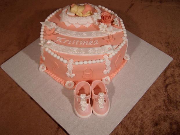 Pre Kristínku, torta, Torty na krstiny Pre Kristínku, torta, Torty na krstiny, Miruš 77, 1
