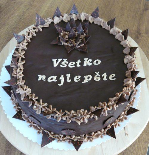 Čokoládová, torta, Narodeninové torty, zdenka z hôrky, 1
