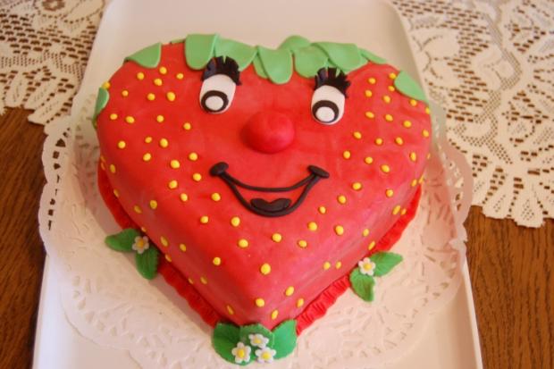 jahôdka pre dvojročnú neterku, torta, Ostané torty pre deti, Kacik2, 1