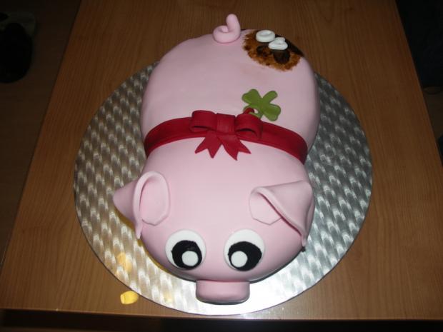 milé prasiatko k 40-tke, torta, Narodeninové torty milé prasiatko k 40-tke, torta, Narodeninové torty, cirocka, 1