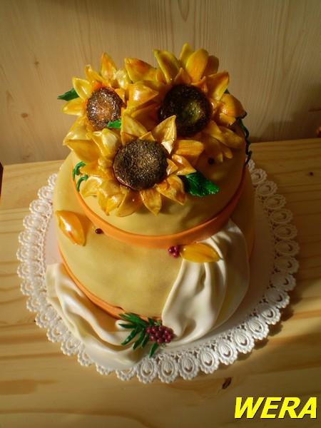slunečnicový, torta, Narodeninové torty slunečnicový, torta, Narodeninové torty, WERA, 1