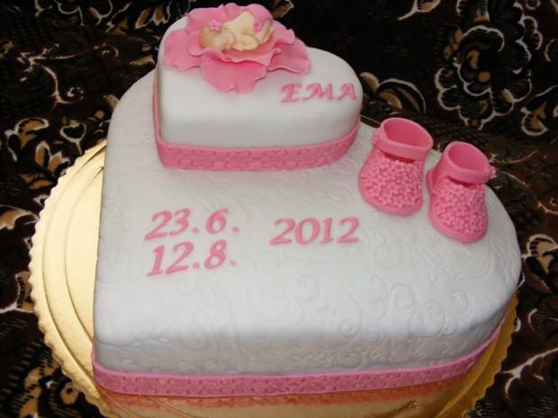 Emmke, torta, Torty na krstiny, Zuzana103, 1